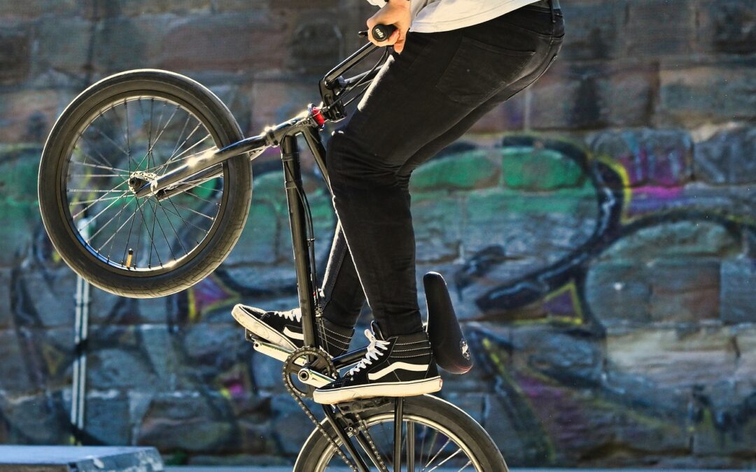 Vélo de BMX : conçu pour les acrobaties et les sauts